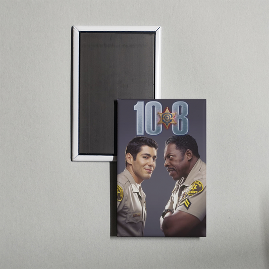 10-8 Officers on Duty TV Show Fridge Magnet