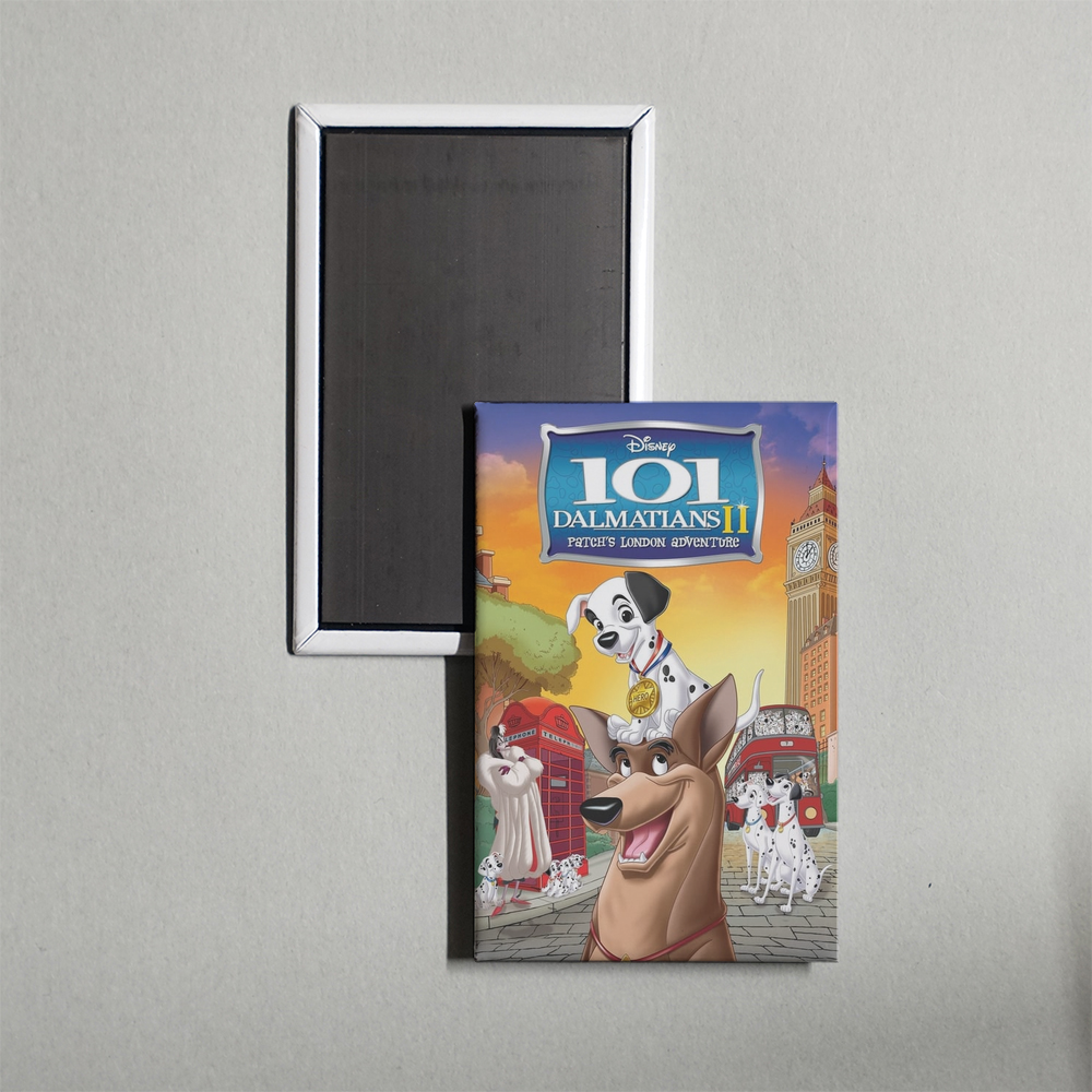 101 Dalmatians II Patch's London Adventure Mini Movie Fridge Magnet