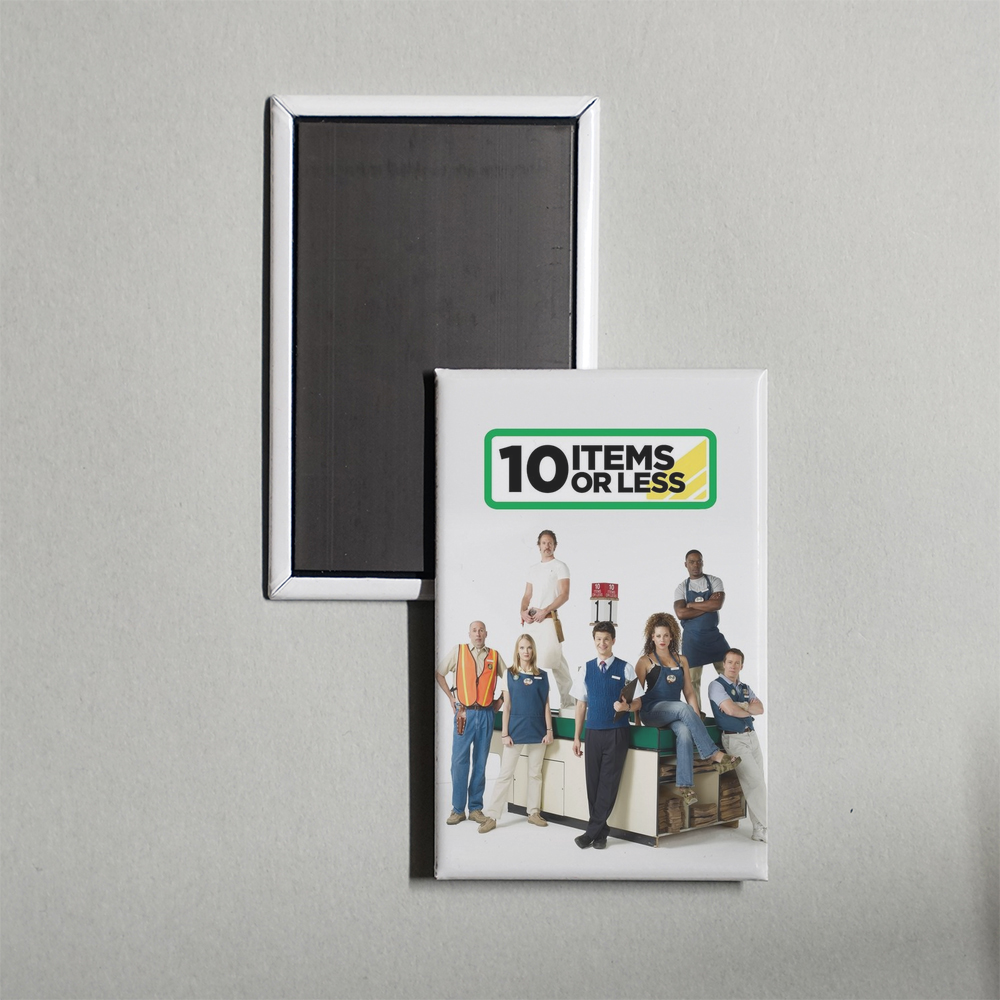 10 Items or Less TV Show Fridge Magnet
