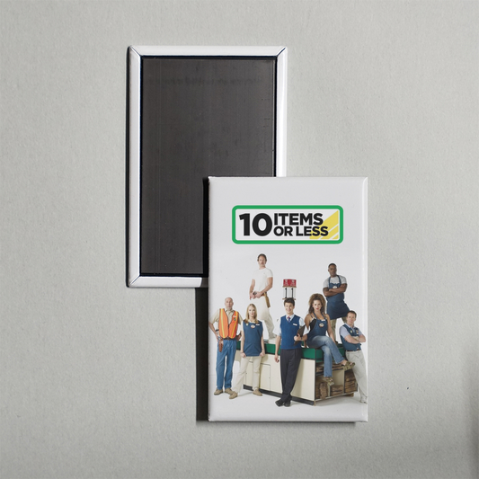 10 Items or Less TV Show Fridge Magnet