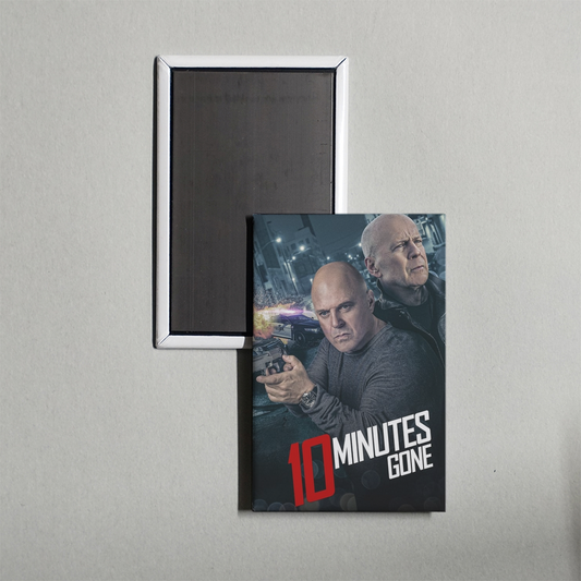 10 Minutes Gone Mini Movie Fridge Magnet