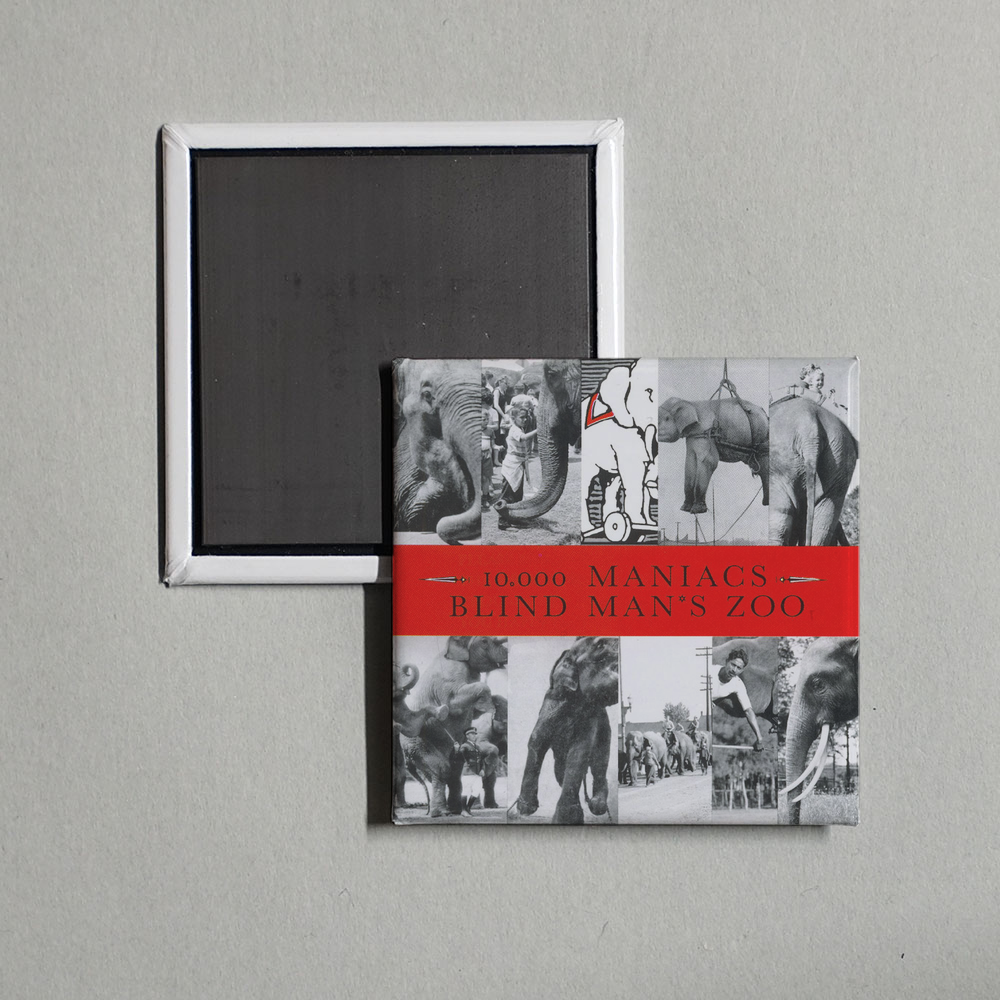 10,000 Maniacs - Blind Man's Zoo Album Cover Fridge Magnet