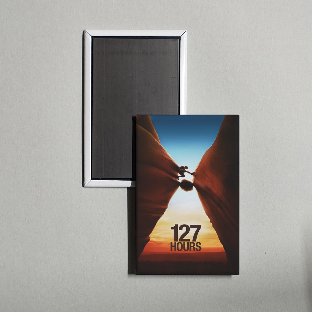 127 Hours Mini Movie Fridge Magnet