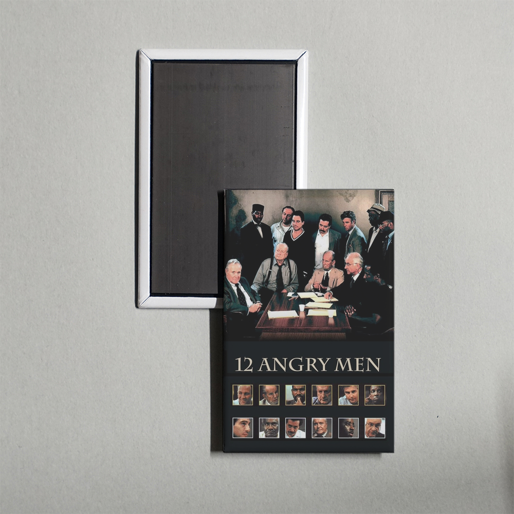 12 Angry Men Mini Movie Fridge Magnet