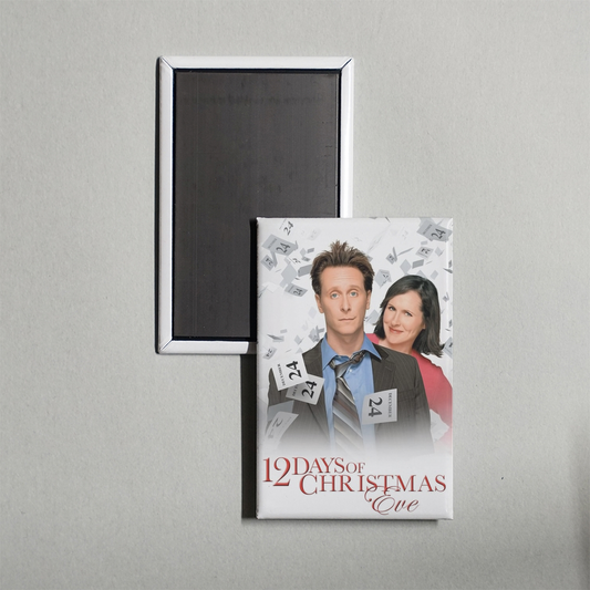 12 Days of Christmas Eve Mini Movie Fridge Magnet