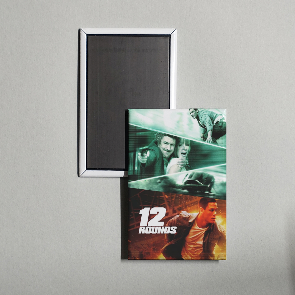 12 Rounds Mini Movie Fridge Magnet