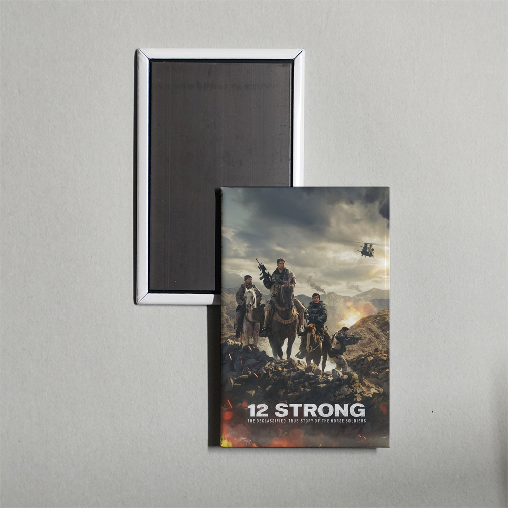12 Strong Mini Movie Fridge Magnet