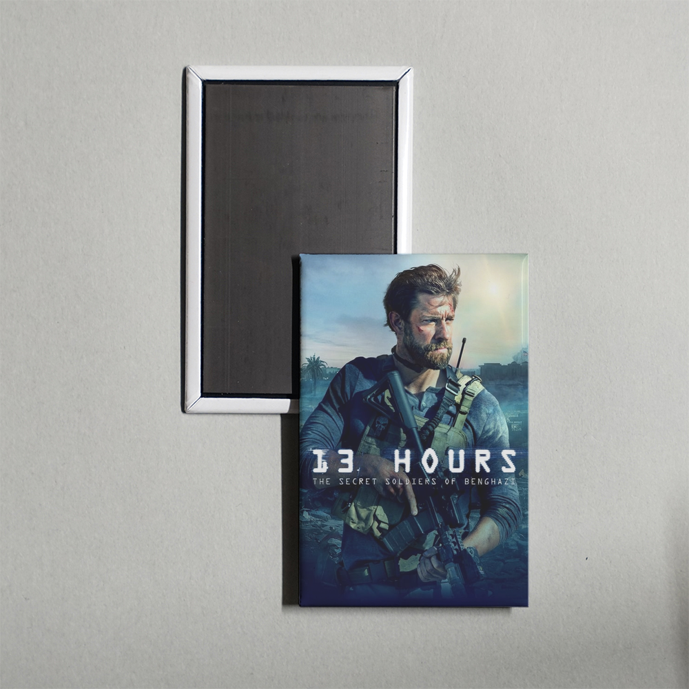 13 Hours The Secret Soldiers of Benghazi Mini Movie Fridge Magnet