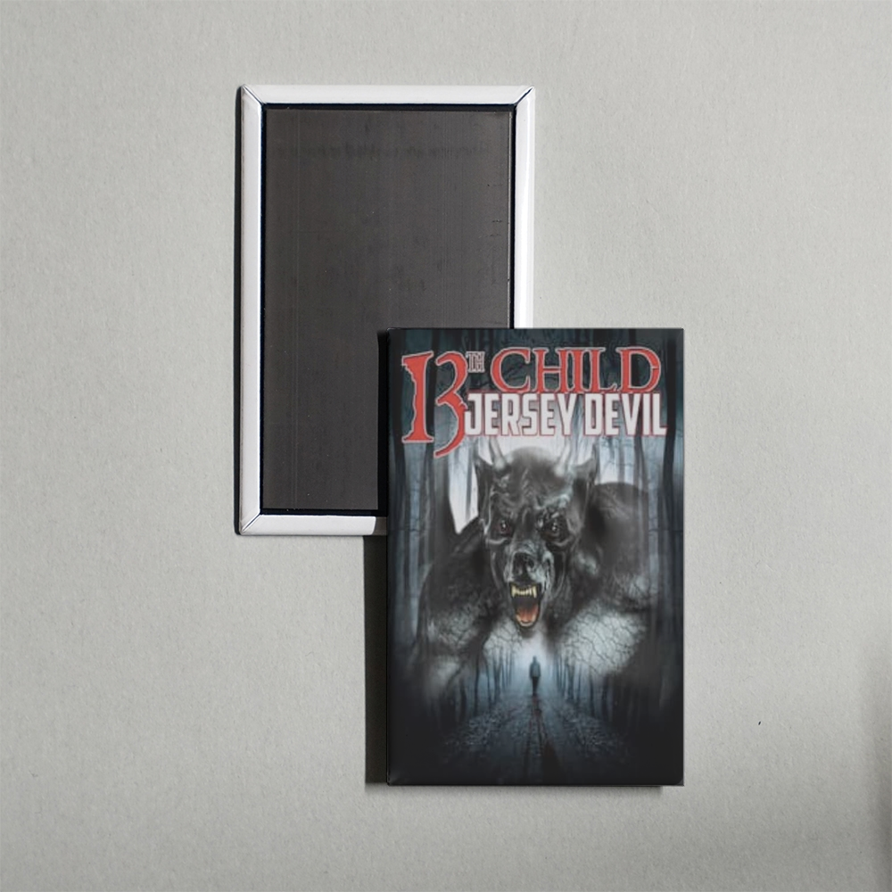 13th Child Jersey Devil Mini Movie Fridge Magnet