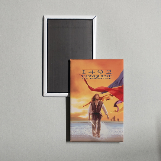 1492 Conquest of Paradise Mini Movie Fridge Magnet