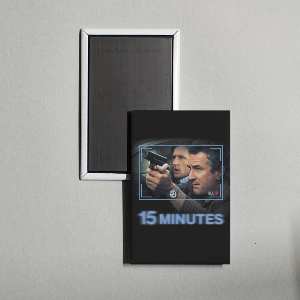 15 Minutes Mini Movie Fridge Magnet
