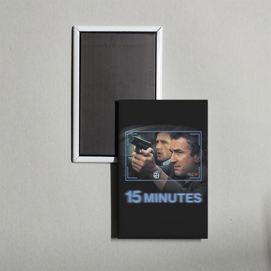 15 Minutes Mini Movie Fridge Magnet