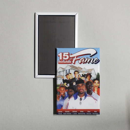 15 Minutes of Fame Mini Movie Fridge Magnet