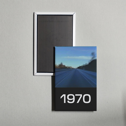 1970 Mini Movie Fridge Magnet