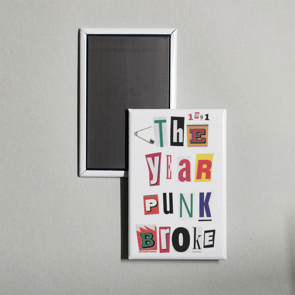 1991 The Year Punk Broke Mini Movie Fridge Magnet