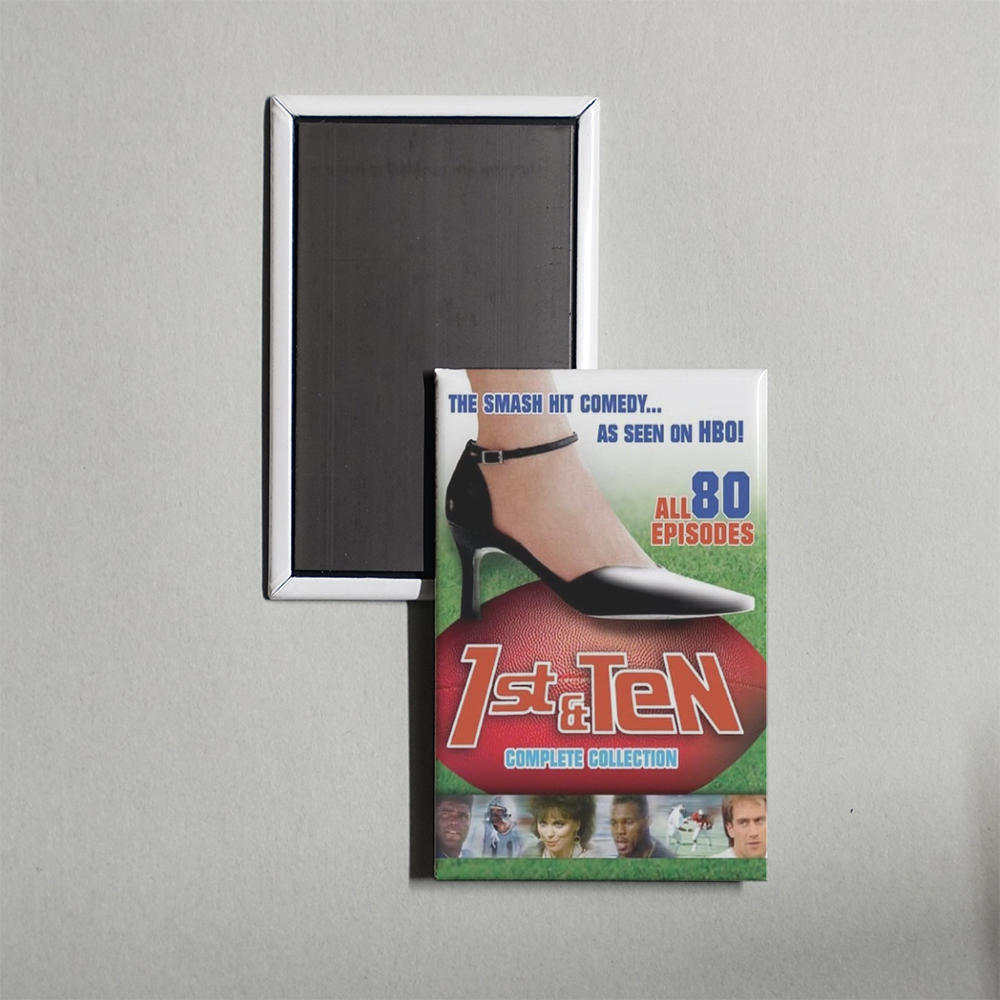 1st & Ten TV Show Fridge Magnet