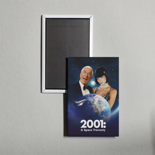 2001 A Space Travesty Mini Movie Fridge Magnet