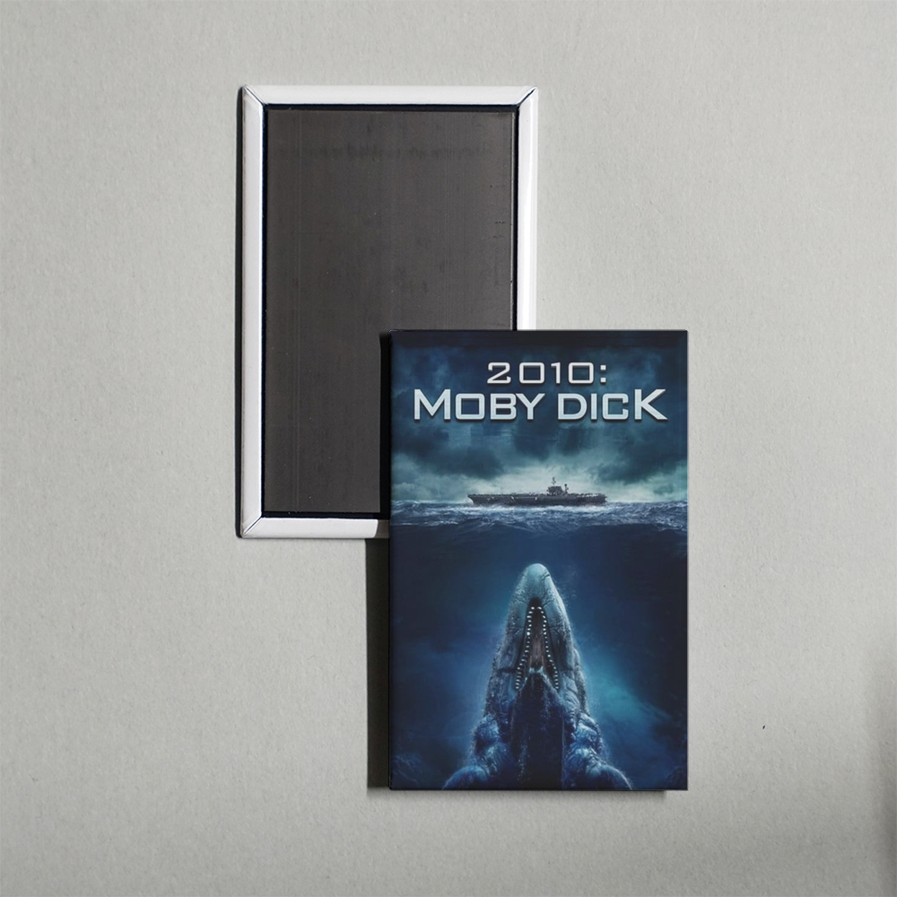 2010 Moby Dick Mini Movie Fridge Magnet