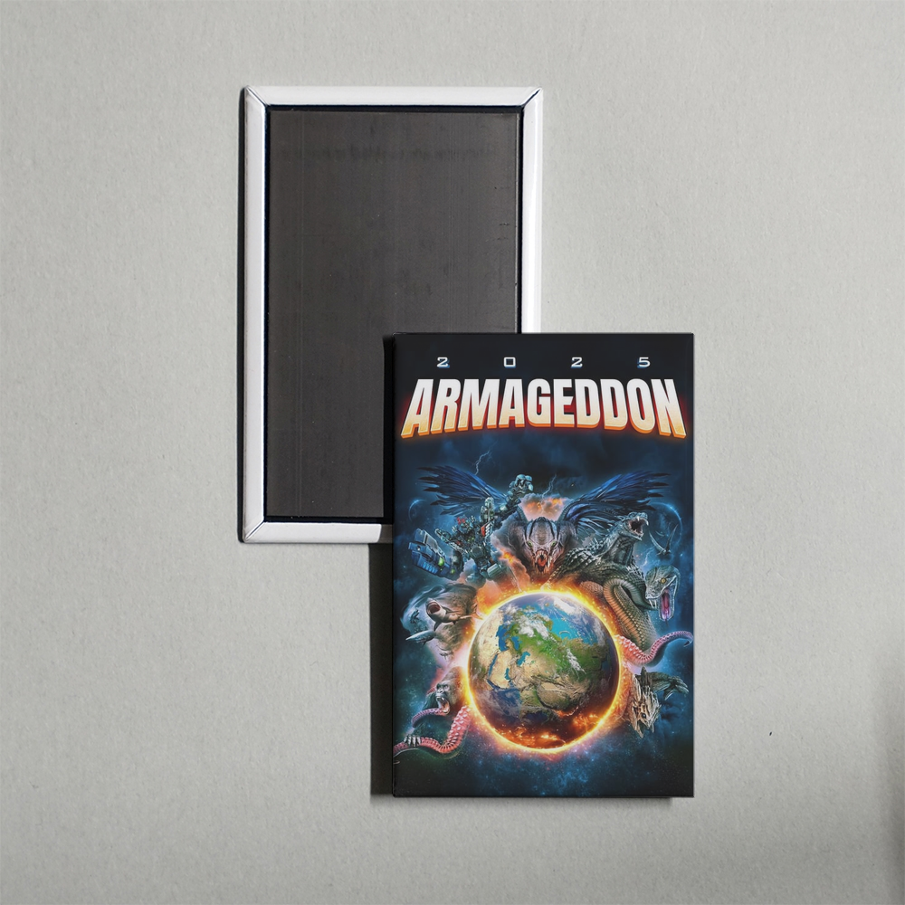 2025 Armageddon Mini Movie Fridge Magnet