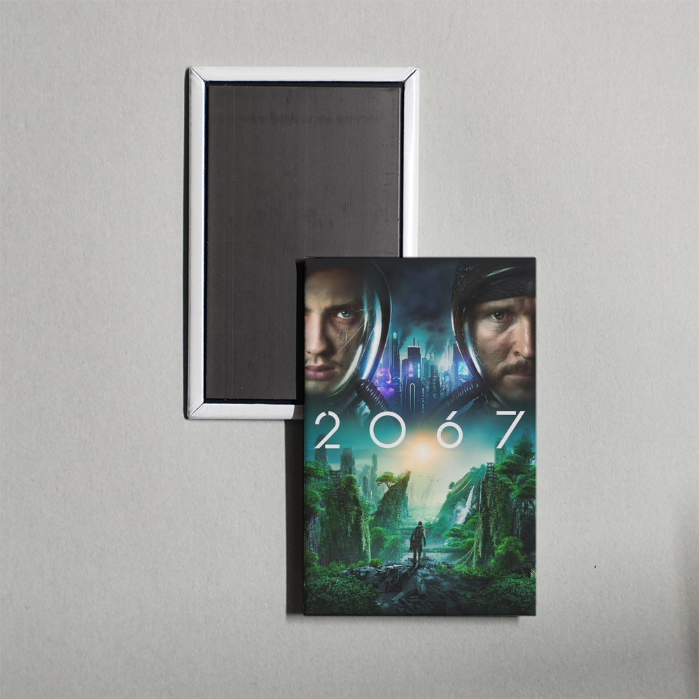 2067 Mini Movie Fridge Magnet
