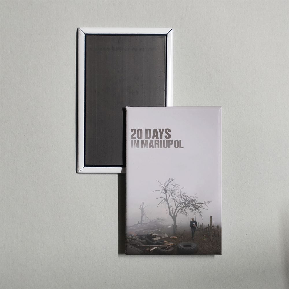 20 Days in Mariupol Mini Movie Fridge Magnet