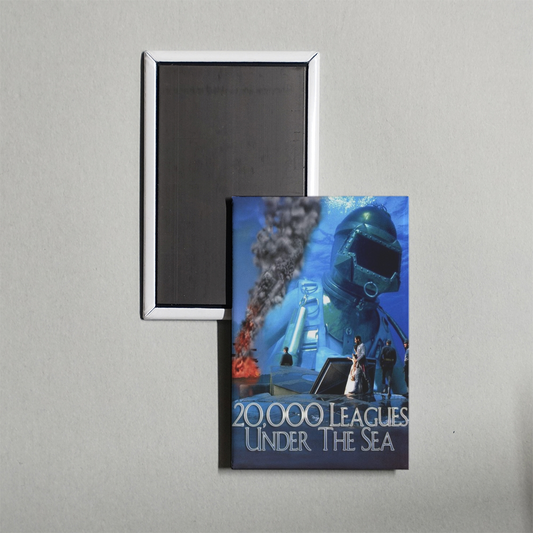20,000 Leagues Under the Sea Mini Movie Fridge Magnet
