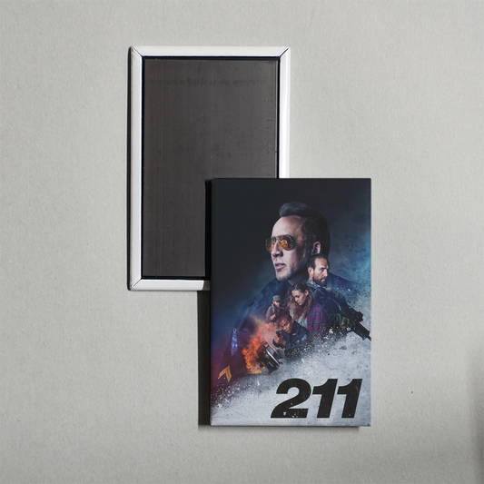 211 Mini Movie Fridge Magnet
