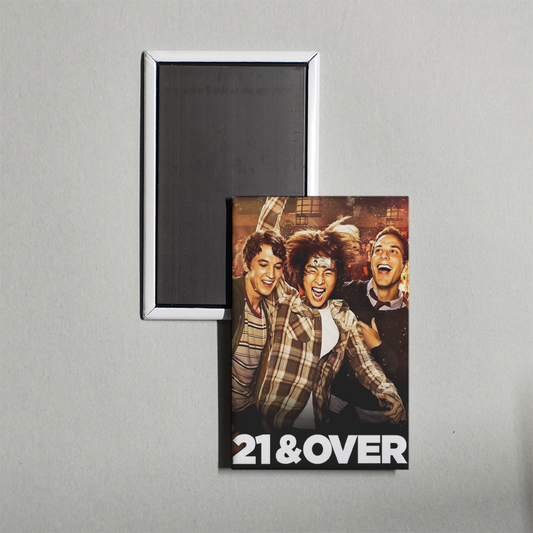 21 & Over Mini Movie Fridge Magnet
