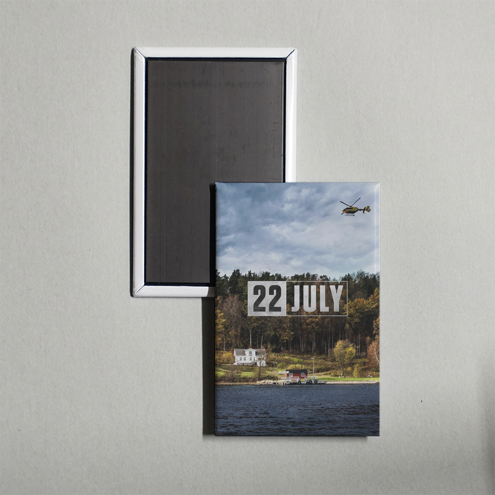 22 July Mini Movie Fridge Magnet