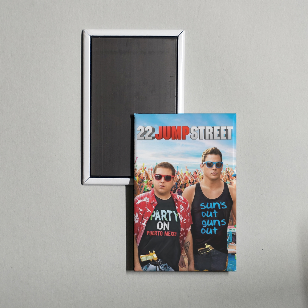 22 Jump Street Mini Movie Fridge Magnet