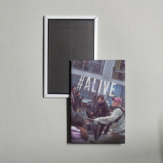 #Alive Mini Movie Fridge Magnet