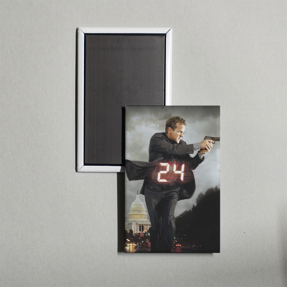 24 TV Show Fridge Magnet