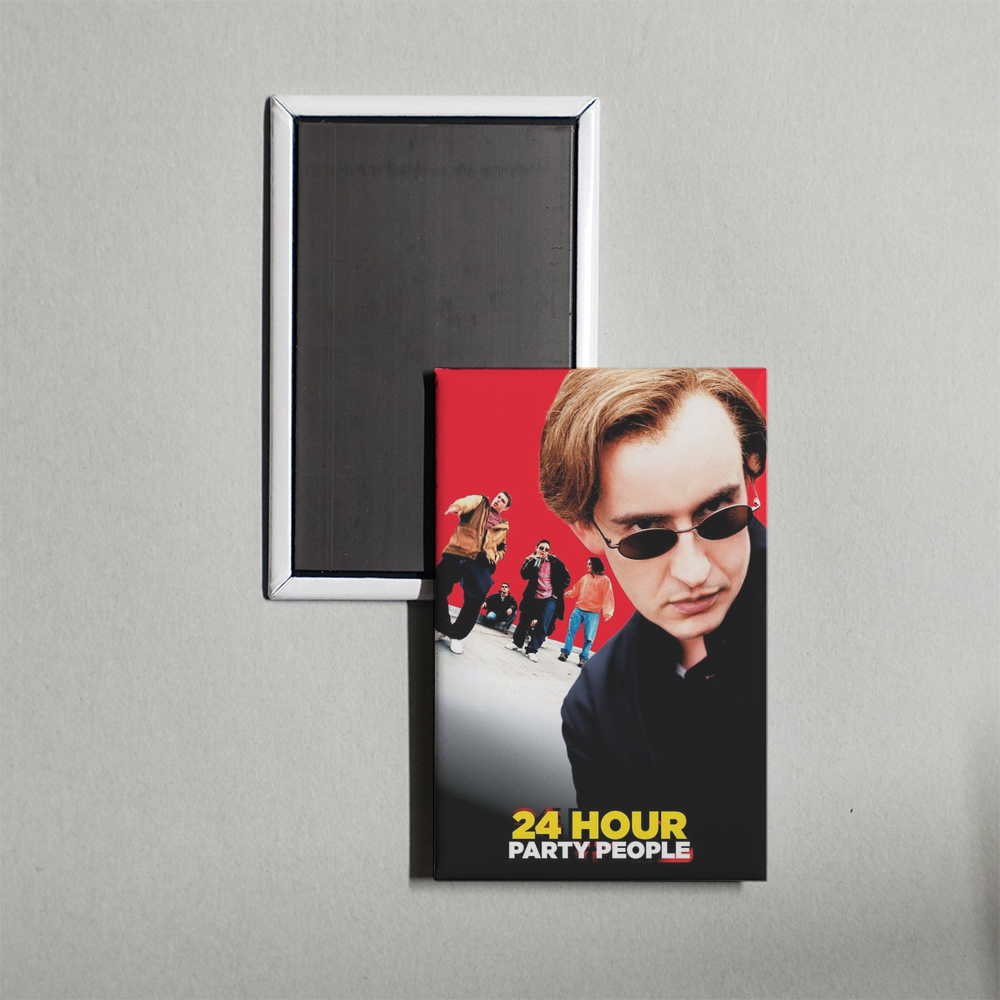 24 Hour Party People Mini Movie Fridge Magnet