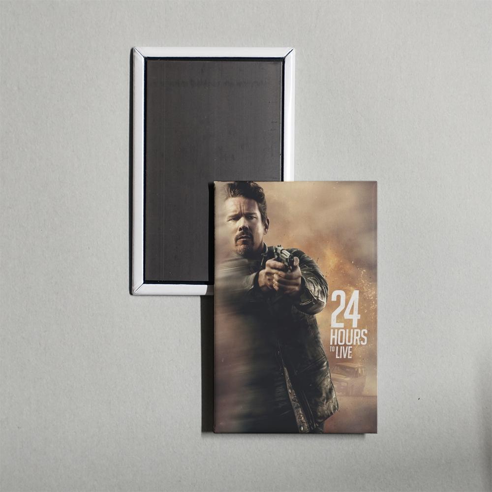 24 Hours to Live Mini Movie Fridge Magnet