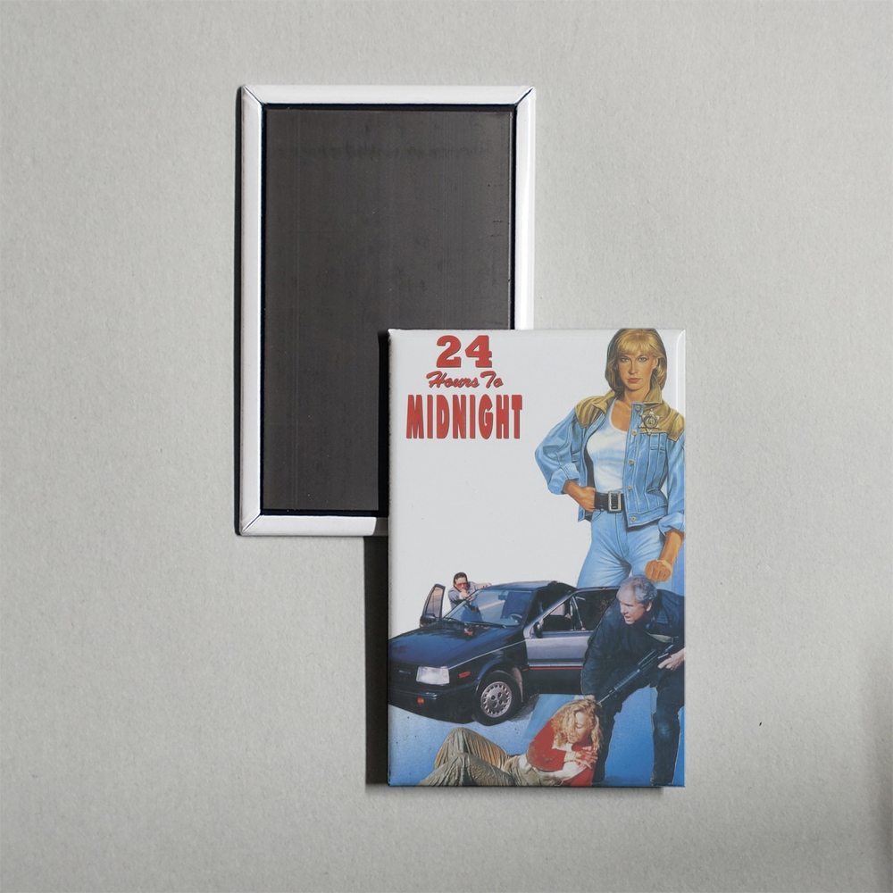 24 Hours to Midnight Mini Movie Fridge Magnet