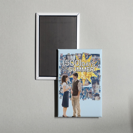(500) Days of Summer Mini Movie Fridge Magnet