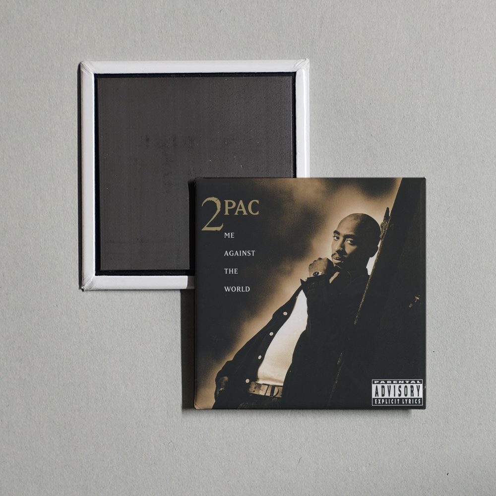 2Pac - Me Against The World Album Cover Fridge Magnet