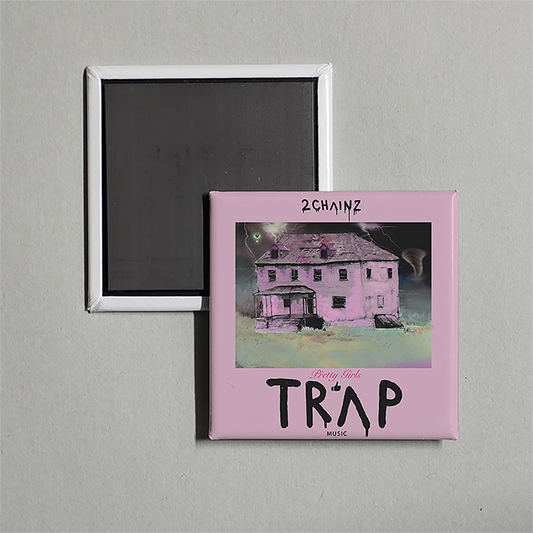 2 Chainz - Pretty Girls Like Trap Music Album Cover Fridge Magnet