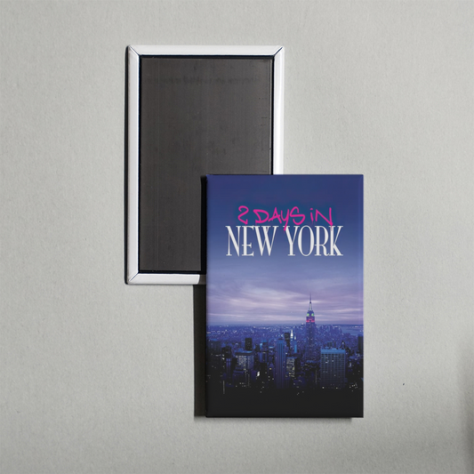 2 Days in New York Mini Movie Fridge Magnet