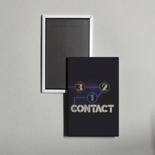 3-2-1 Contact TV Show Fridge Magnet
