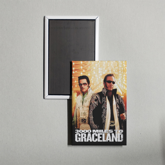 3000 Miles to Graceland Mini Movie Fridge Magnet