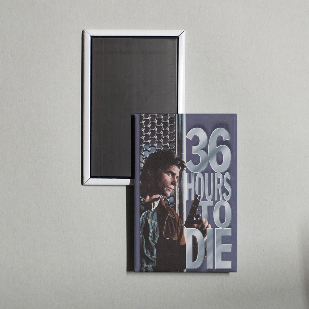 36 Hours to Die Mini Movie Fridge Magnet