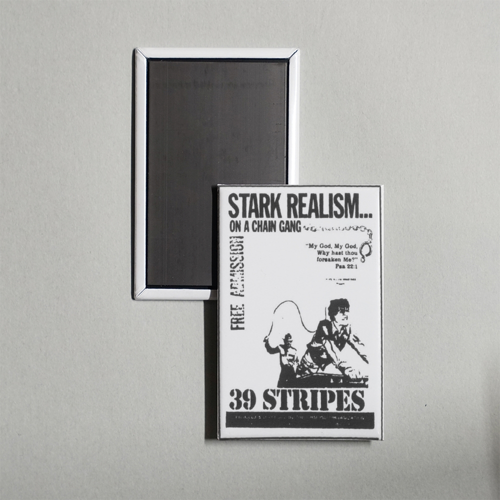 39 Stripes Mini Movie Fridge Magnet