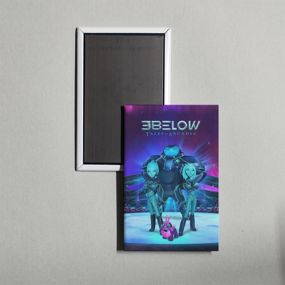 3Below Tales of Arcadia TV Show Fridge Magnet