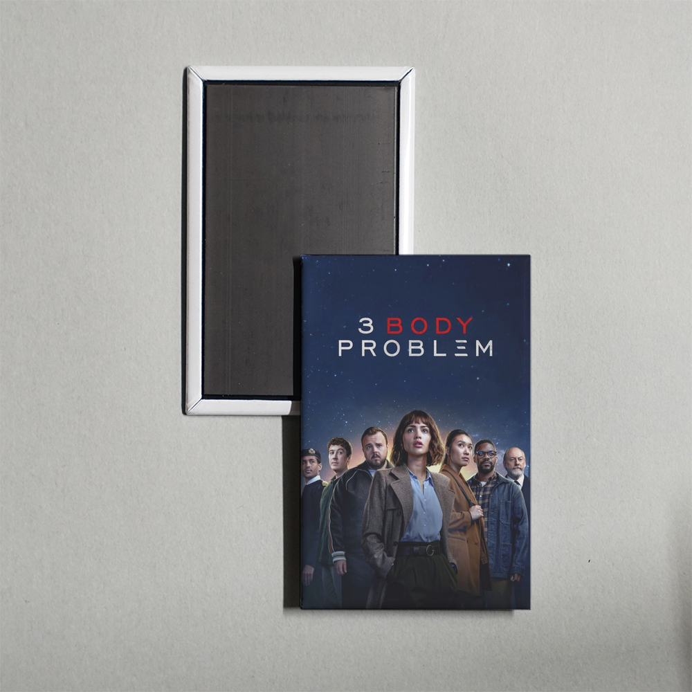 3 Body Problem TV Show Fridge Magnet