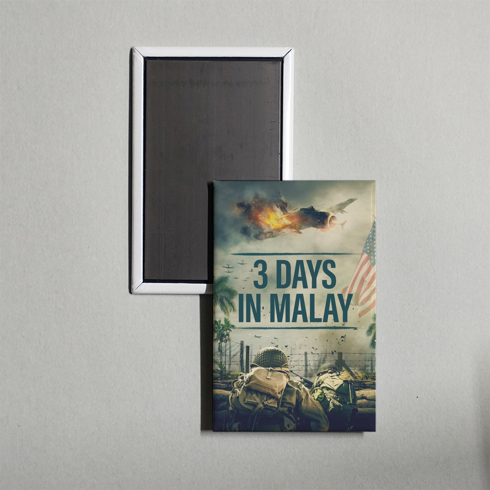 3 Days in Malay Mini Movie Fridge Magnet