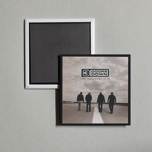 3 Doors Down - The Greatest Hits Album Cover Fridge Magnet