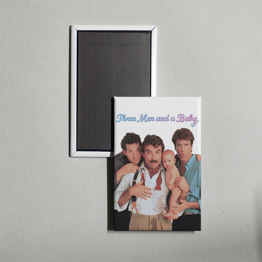 3 Men and a Baby Mini Movie Fridge Magnet