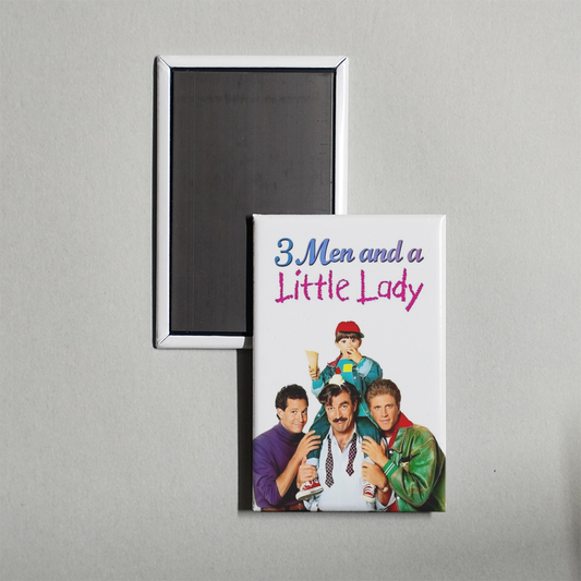 3 Men and a Little Lady Mini Movie Fridge Magnet