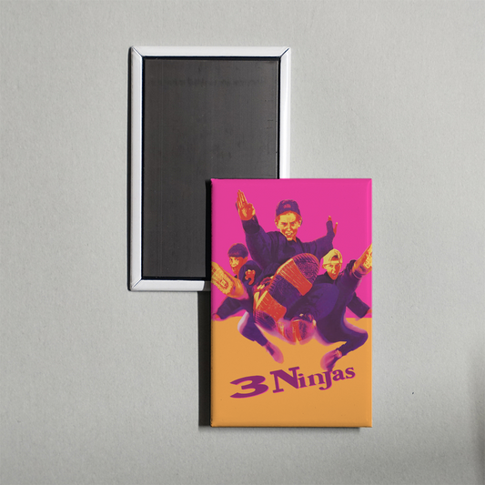 3 Ninjas Mini Movie Fridge Magnet